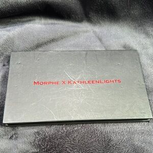 Morphe KathleenLights Palette in Gray with Red Text